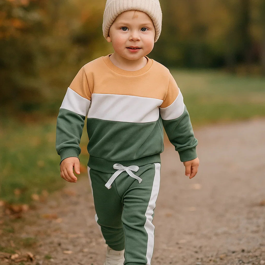 KidoFlex – Casual & bekvämt – Sweatshirt med joggingbyxor