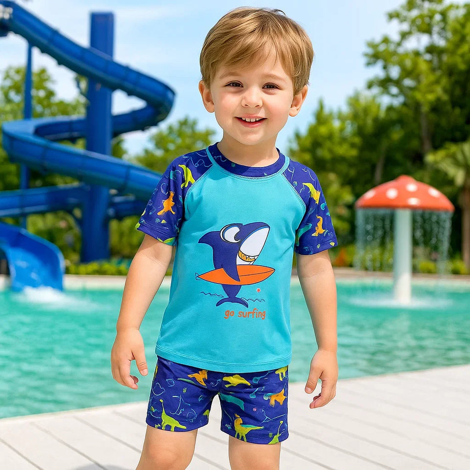 AquaFun – Andningsbar och säker – badkläder för barn med UPF-skydd