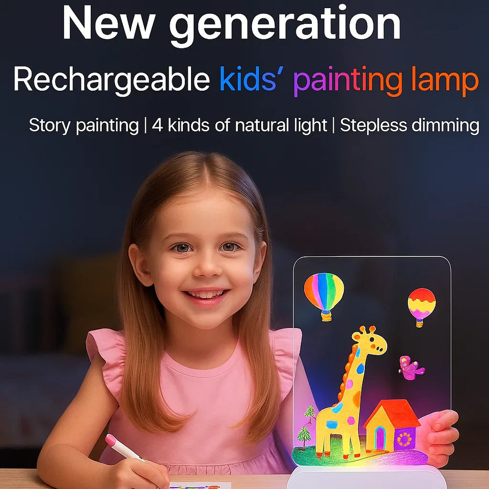 DrawingLight - Belysta fantasier – ritbord med LED