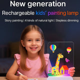 DrawingLight - Belysta fantasier – ritbord med LED
