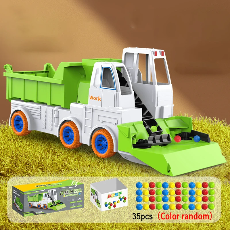 Power Mixer Truck™ – Vänd och bygg roligt – Leksaksbyggnadsfordon