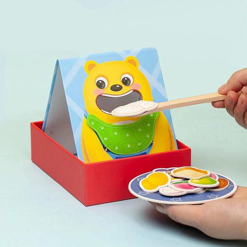 Educational Play House™ – Finmotorik och färgigenkänning - Montessori matspel