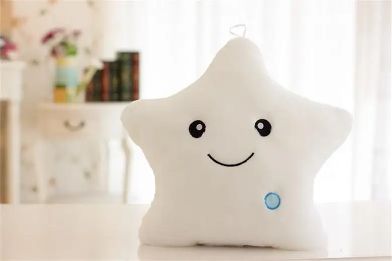 Glow Star Pillow™ – Stjärnglädje i sängen - självlysande gosedjurskudde