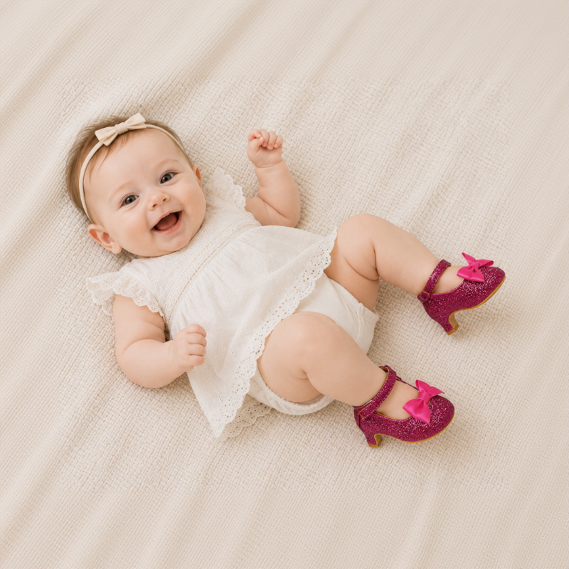 Princess First Heels – Söta & bekväma – Skor för babyflickor