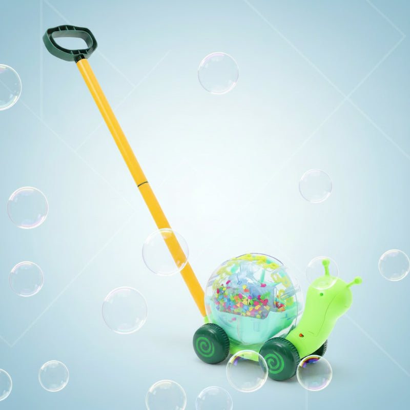 BubbleBuddy – Lekfullt & interaktivt – Snigel-bubbelblåsare