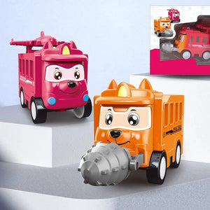 Mini Transformer™ – Tryck och vrid - lekfordon