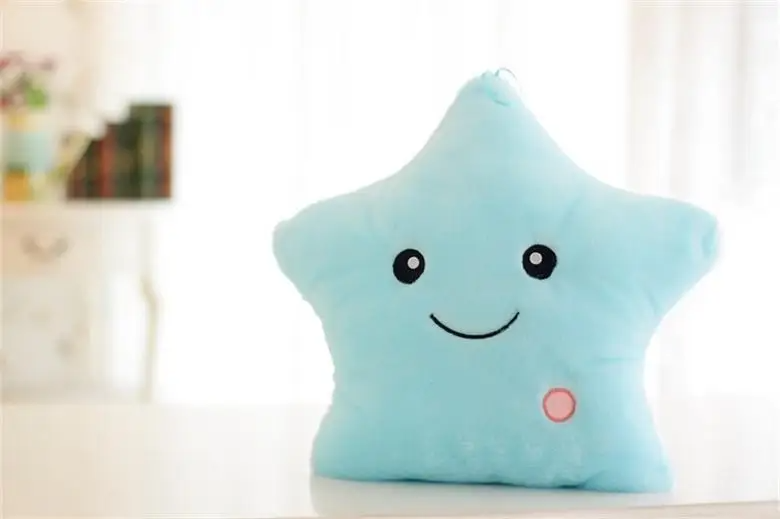 Glow Star Pillow™ – Stjärnglädje i sängen - självlysande gosedjurskudde