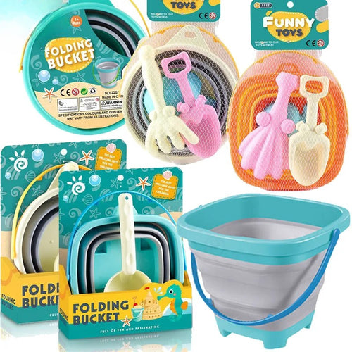 Foldable Beach Toys™ – Sommarsandkul - Strandset Barn