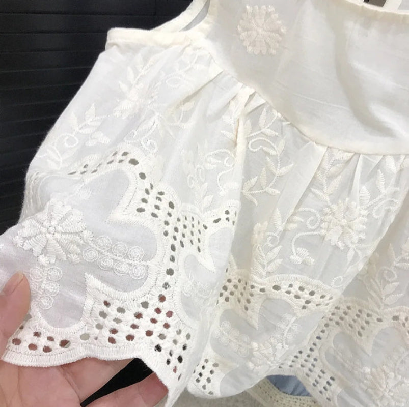 Sleeveless Tops & Pants – Mjuk & elegant – Sommarset för barn