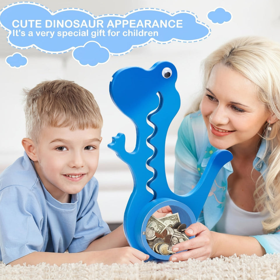DinoSave – Söt & praktisk – Dinosaurie-sparbössa