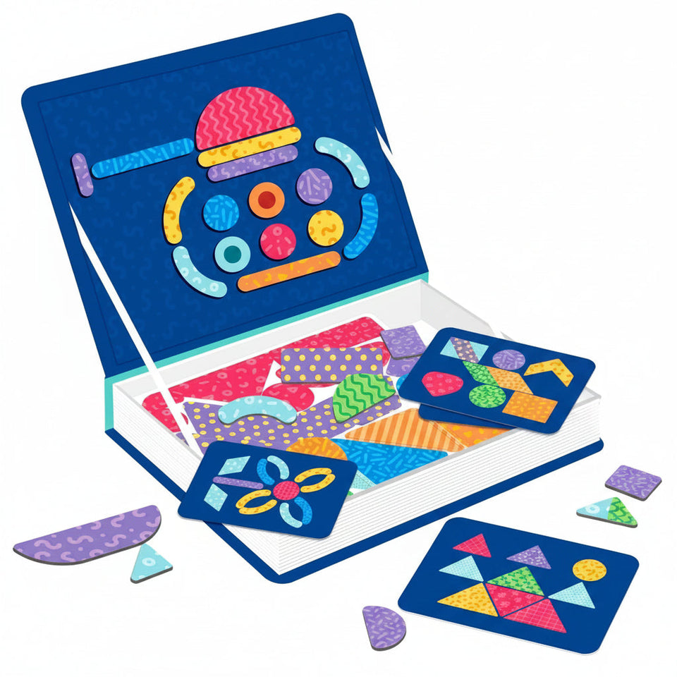MagniPlay – Lärorikt & kreativt – Magnetiskt pusselbok