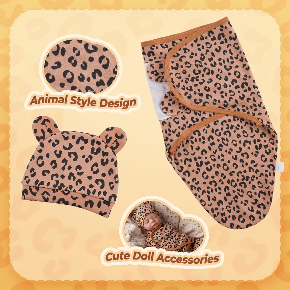 SnuggleBear – Mjuk & varm – Babyomslagsfilt