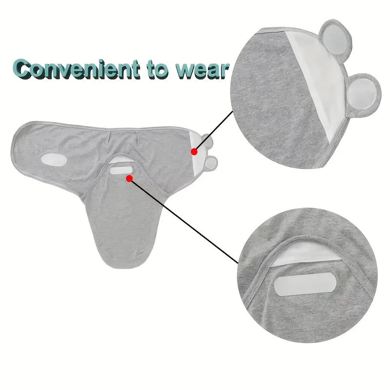 SnuggleBear – Mjuk & varm – Babyomslagsfilt