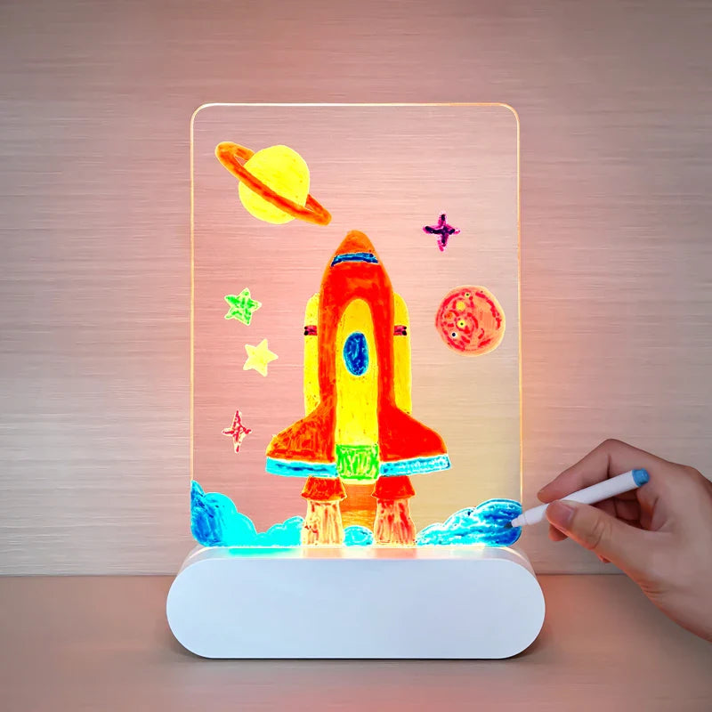 DrawingLight - Belysta fantasier – ritbord med LED