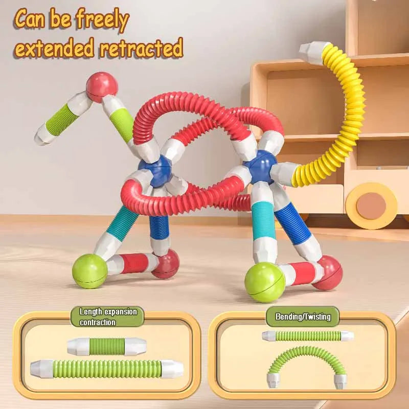 Magnetic Sticks - Oändligt byggande – flexibla magnetiska pinnar