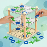 LogicTower – Pedagogiskt & Smart – Tre i rad 3D