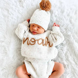 Personalized Baby Sweater – Unik & kärleksfull – Broderad, personlig babytröja