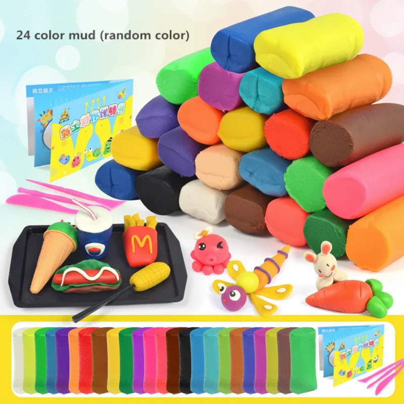 PlayDough Fun – Lekfullt & kreativt – DIY-leksats med lera
