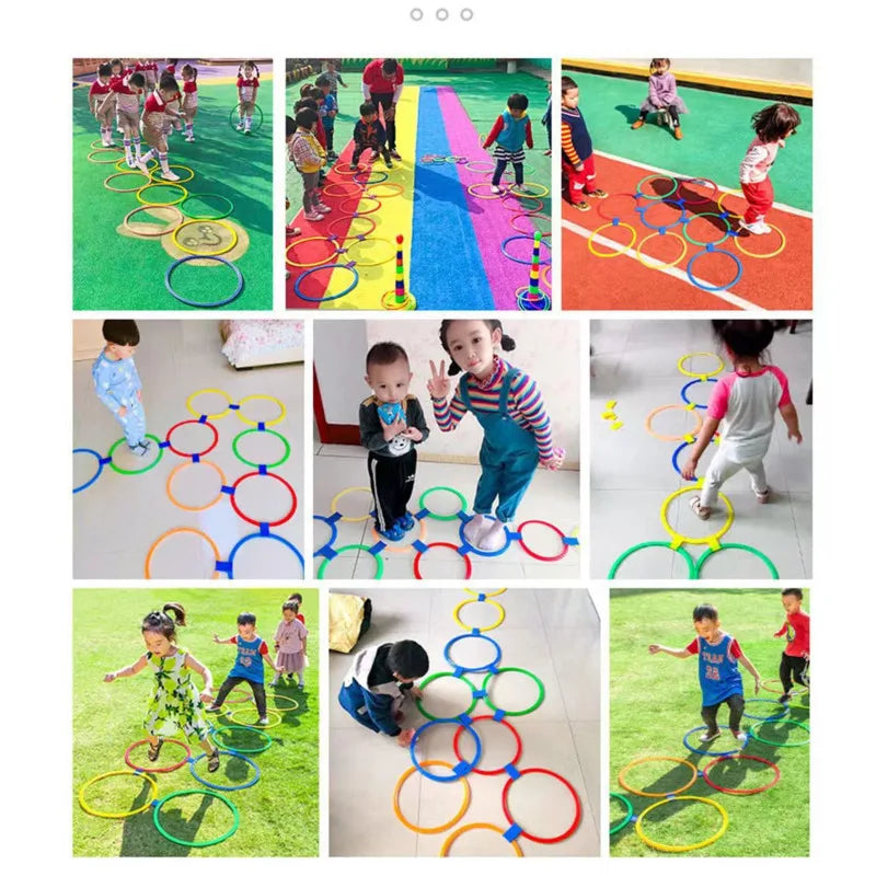 Jump Hoops™ – Hoppa och lek – Ringuppsättning