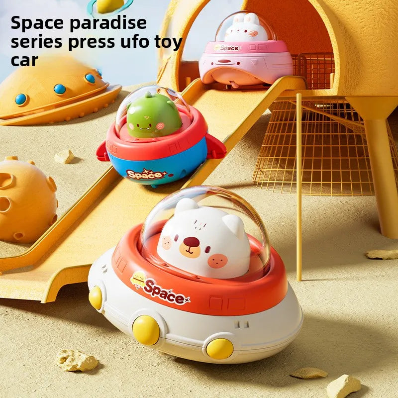 Push and Go UFO Toy – Motorik & lek – UFO-leksaker