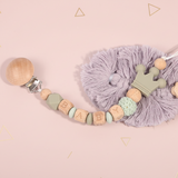 Personalized Pacifier Chain – Säker & stilfull – Personlig nappkedja