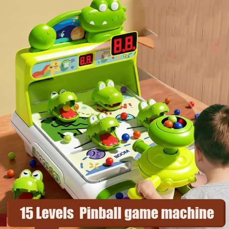 Crocodile Pinball Game – Interaktivt och lekfullt – Krokodil-arkadspel