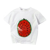 Mini Fashion™ - Glittra & förvandla- T-shirt med vattenmelon