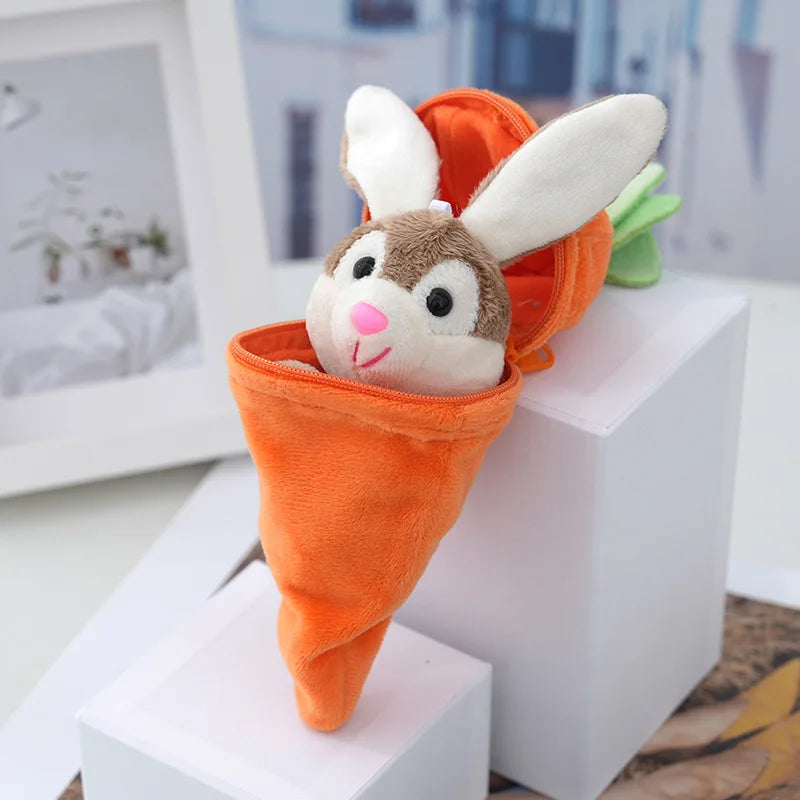 Personalized Bunny – Den perfekta påskpresenten – Mjuk kanin med morot och namn