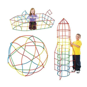 BuildPlay – Fantasi & skicklighet – Konstruktionsrör med kopplingar