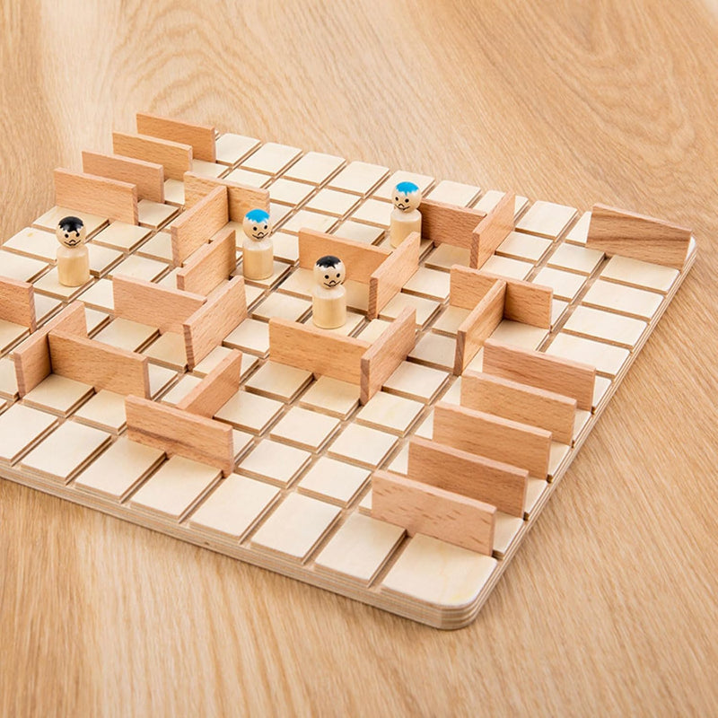 Wooden Chess Puzzle Game – Strategi & Tänkande – Brädspel