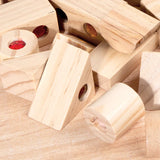 Rainbow Gem Stacking Blocks – Kreativt & lärorikt – Set med stapelklossar i trä