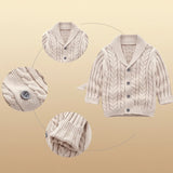 CozyCub – Bekväm och modern – stickad barnkofta