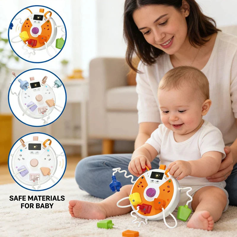 Light Up Busy Board – Motorik & utveckling – Aktivitetstavla