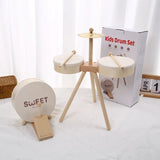 Kids Wooden Drum Toy – Musik & Kreativitet – Trumset