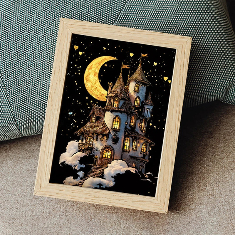 GlowArt – Glow-in-the-dark – Skrapkortsset