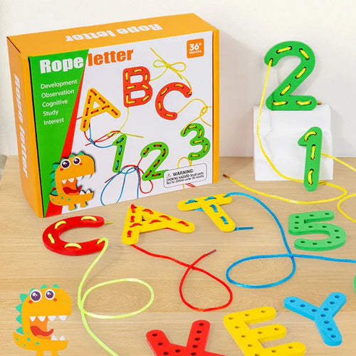 Cognitive Thread Toy™ – Smarta linjer - spel för småbarns utveckling