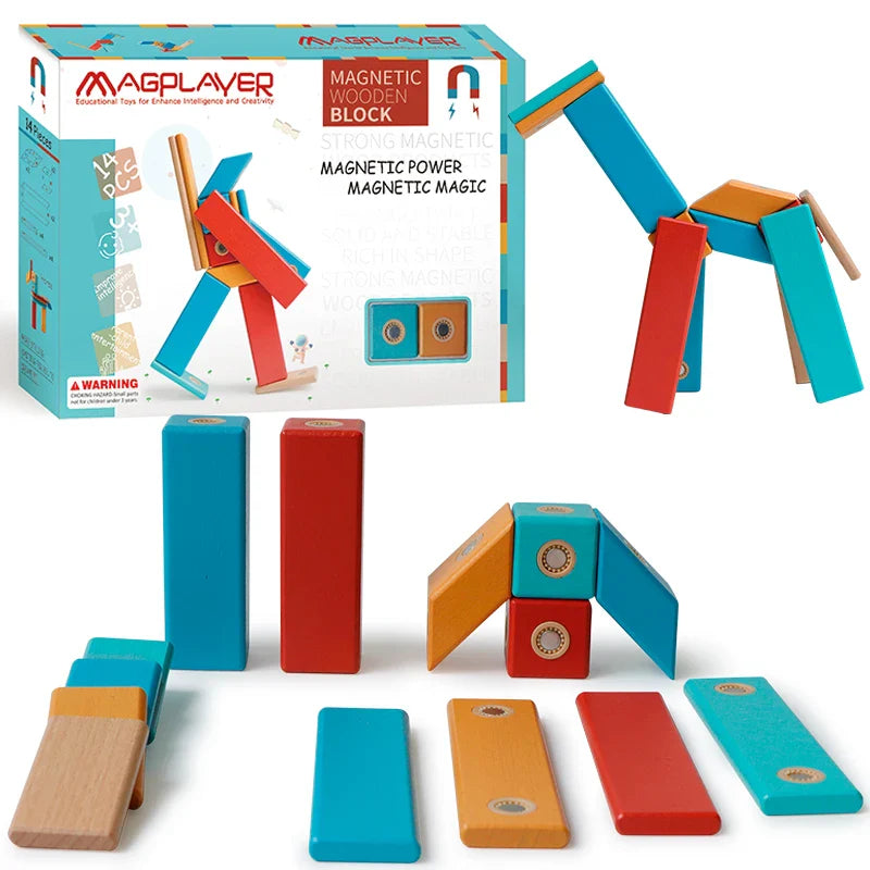 Stick & Snap™ – Magnetisk magi – Magnetiska byggleksaker