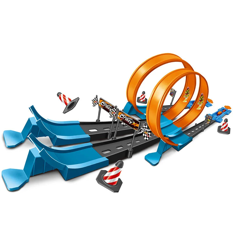 Double Race Track™ - Kreativt & roligt - Looping racerbana
