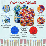 ArtEase – Färgglad & Vattenavvisande – Målarförkläde för barn