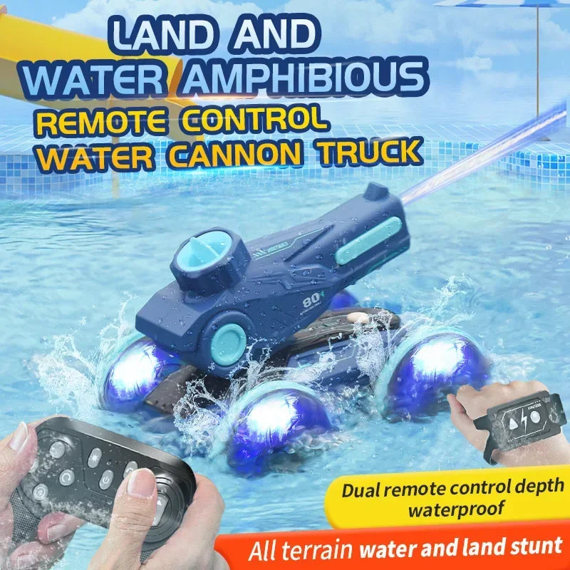 Aqua Racer™ – Dubbelt så tufft – RC Amfibie racerbil – Mil lilla Sötnos