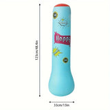 BopBag – Roligt & Aktivt – Uppblåsbar boxningssäck med handskar