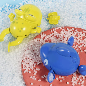 Smooth Splash Friends™ – Djurbad fulla av skoj - Grön groda