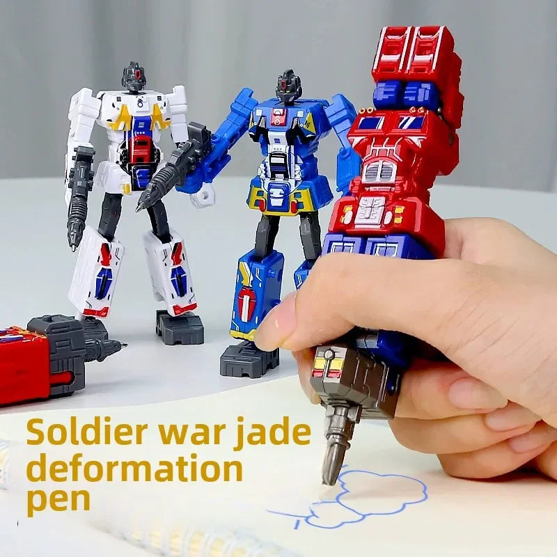Flip Droid - Rita eller transformera - Förvandlingsbar robotpenna