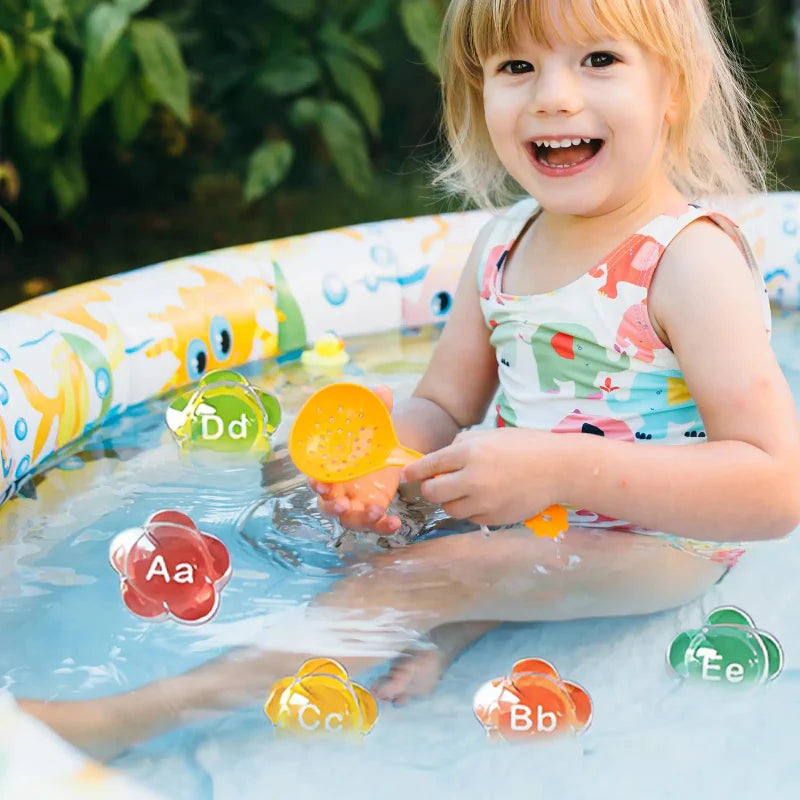 BubbleAlphabet – Mjukt & Lärorikt – Vattenbokstäver