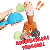 Ice Cream Stack Game™ - Balansera smakerna - Stapelspel med glass