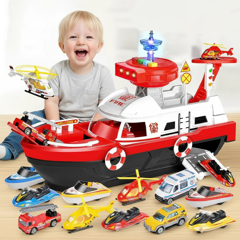 PlayHarbor – Musikalisk & interaktiv – leksaksbåt med ljus och ljud