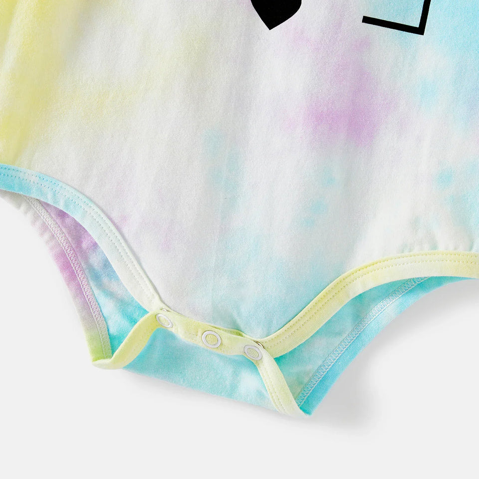 Mini Fashion™ - Svalka och bekvämlighet – glada tie-dye-tröjor