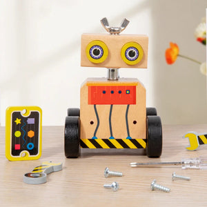 Woods™ - Bygg & Lek - Byggrobot i trä