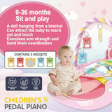 Musical Baby Play Gym – Färgglatt & pedagogiskt – Babygym-matta