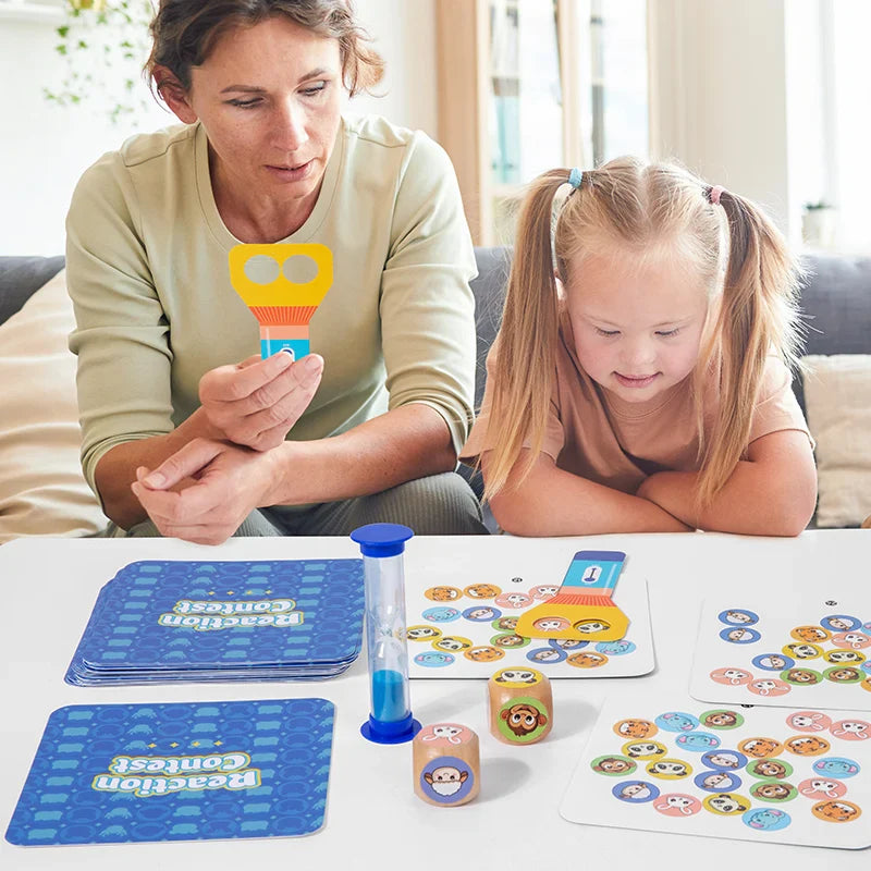 Puzzle Duel™ - Snabbt och smart - Interaktivt Reaction-brädspel
